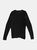 John Varvatos Men's Metal Black Artisan Henley Sweater Pullover - L