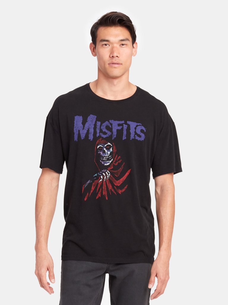 Yardımın için teşekkürler Mispend elçilik  John Varvatos Star USA Misfits Ghoul Crewneck T-Shirt | Verishop