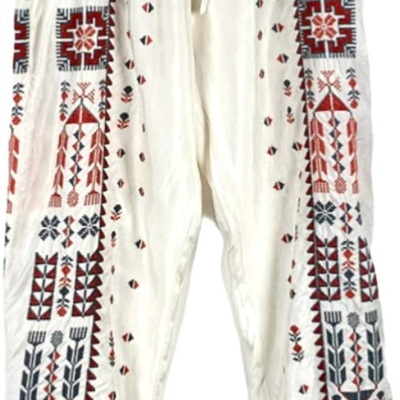 Shop Johnny Was Women's Keir Pant In White