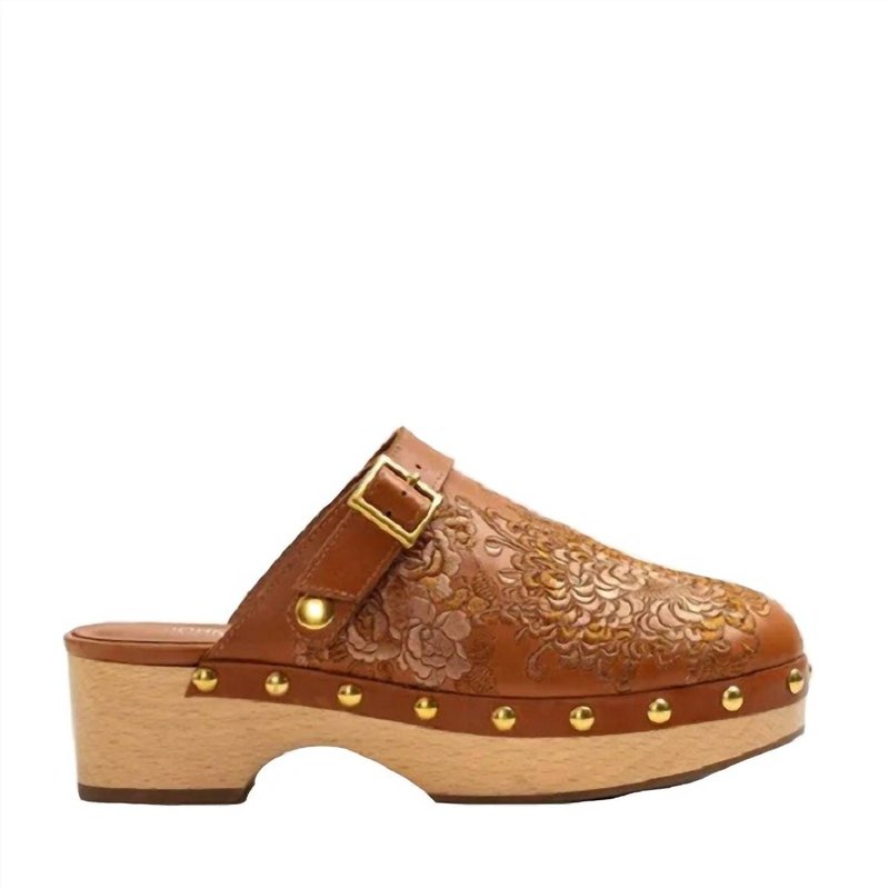 Shop Johnny Was Women's Mono Clog Tonal Slippers In Brown