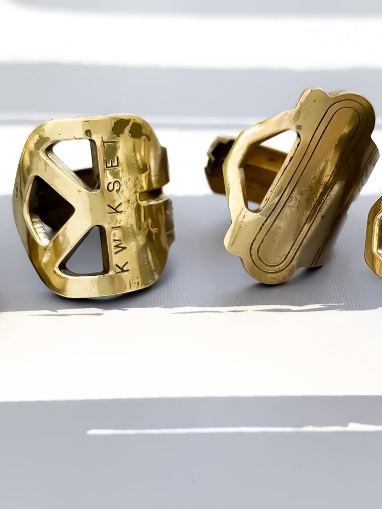 Rugged Collection Rings - Brass