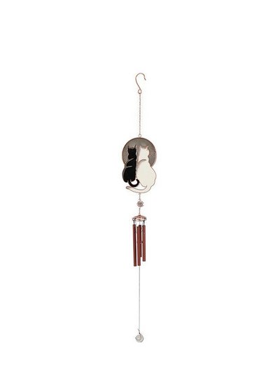 Jones Home & Gift Something Different Gazing Cats Wind Chime (One Size) product