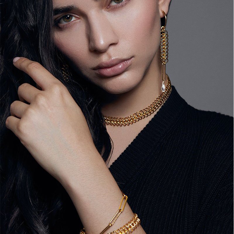 Shop Joomi Lim Chain Necklace In Gold
