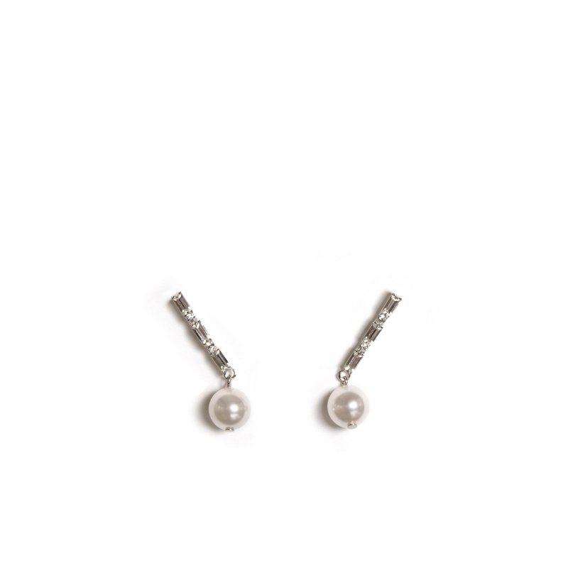 Joomi Lim Love At First Sight Earrings In Grey
