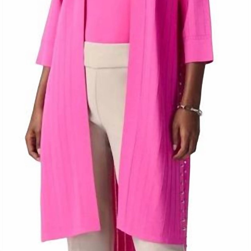 Joseph Ribkoff Light Cover-up In Pink