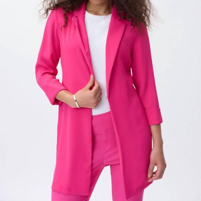Shop Joseph Ribkoff Oversized Blazer In Pink
