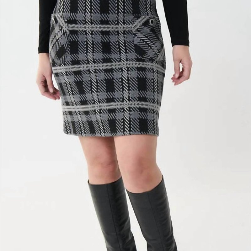 Shop Joseph Ribkoff Tweed Skirt In Black