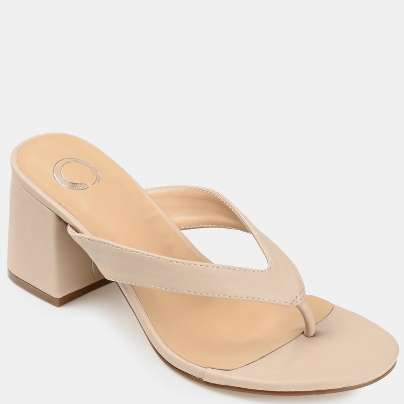 Journee Collection Women's Alika Pump In Taupe