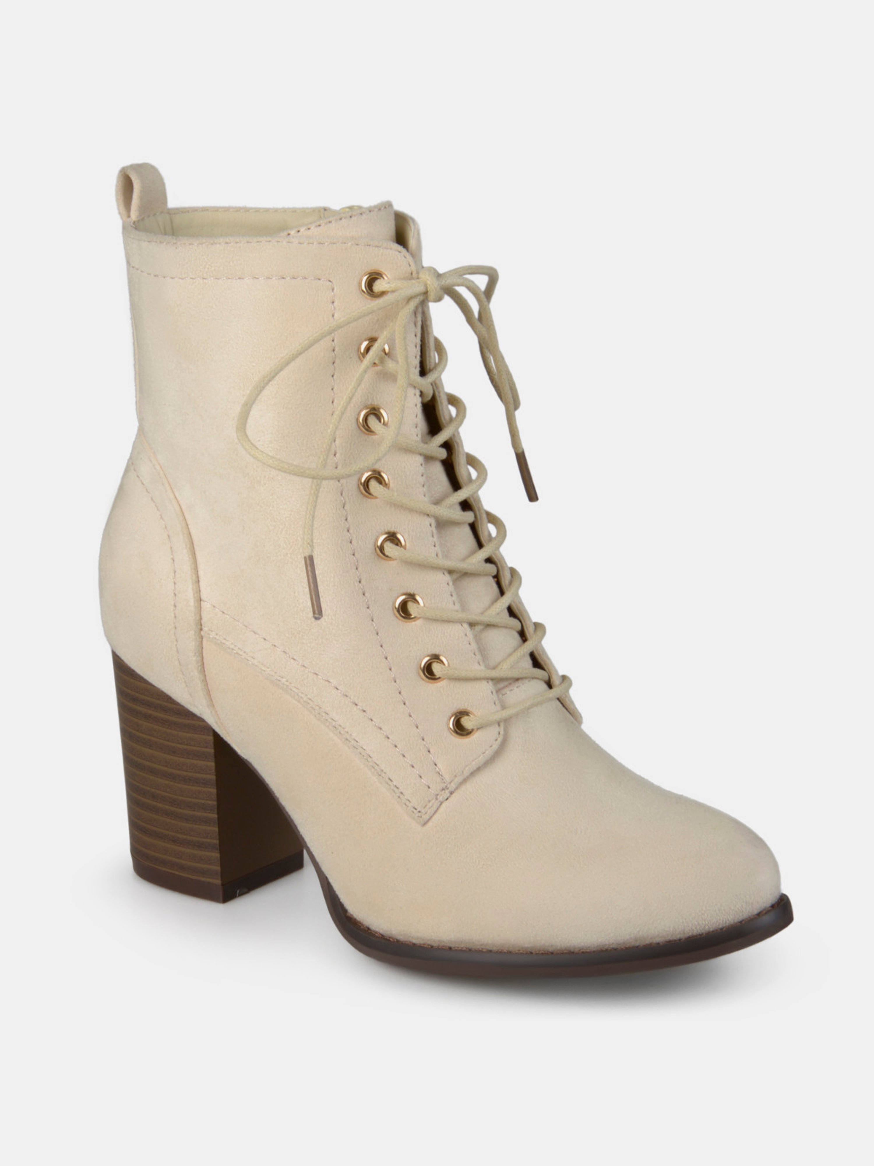 Journee Collection Women's Baylor Bootie In White