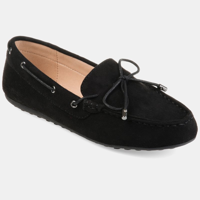 Shop Journee Collection Women's Comfort Thatch Loafer In Black