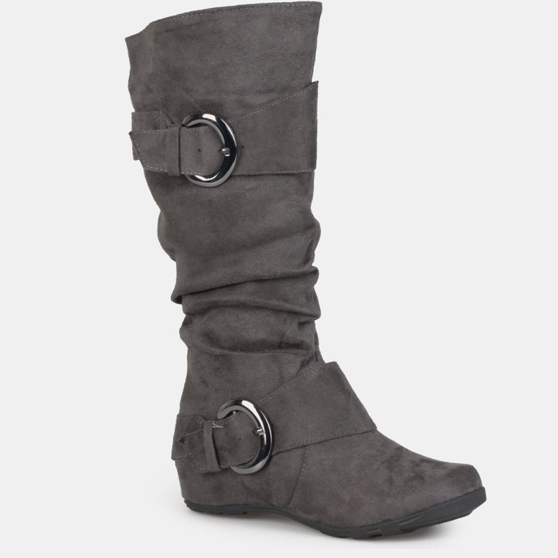 Journee Collection Women's Jester-01 Boot In Grey