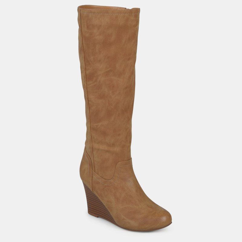 Journee Collection Women's Langly Boot In Brown