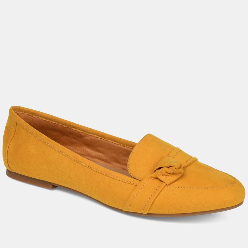 Shop Journee Collection Women's Marci Flat In Yellow