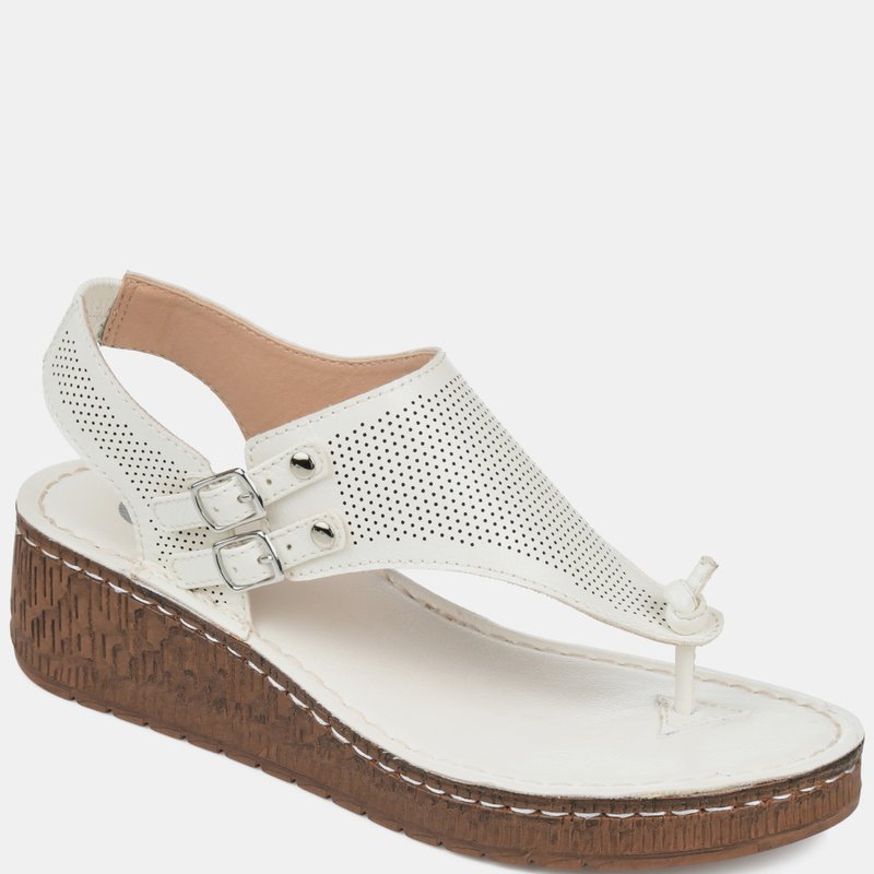 Shop Journee Collection Women's Mckell Sandal In White