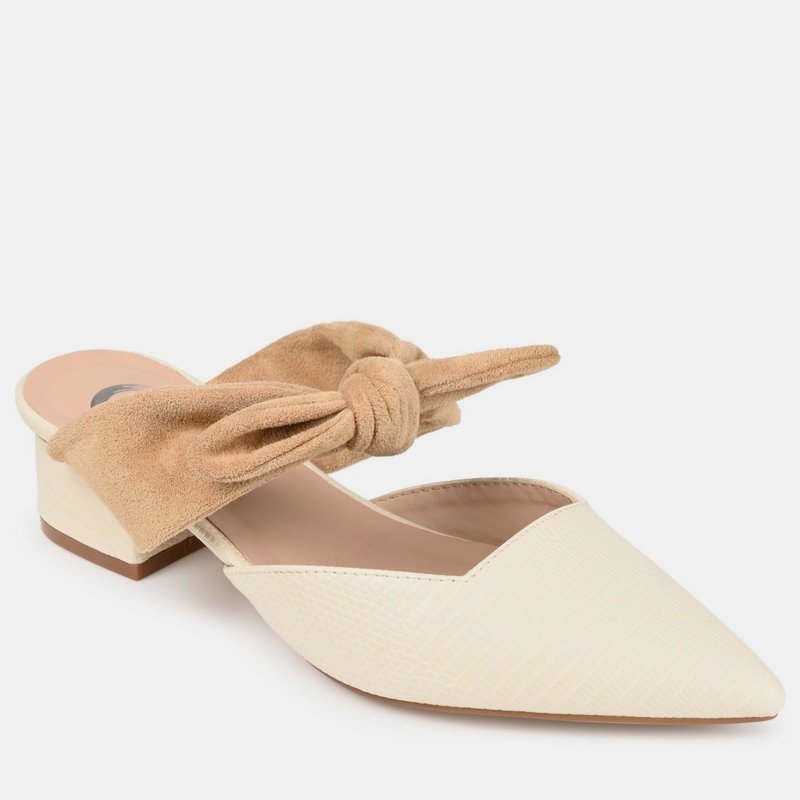 Shop Journee Collection Women's Melora Flat In White