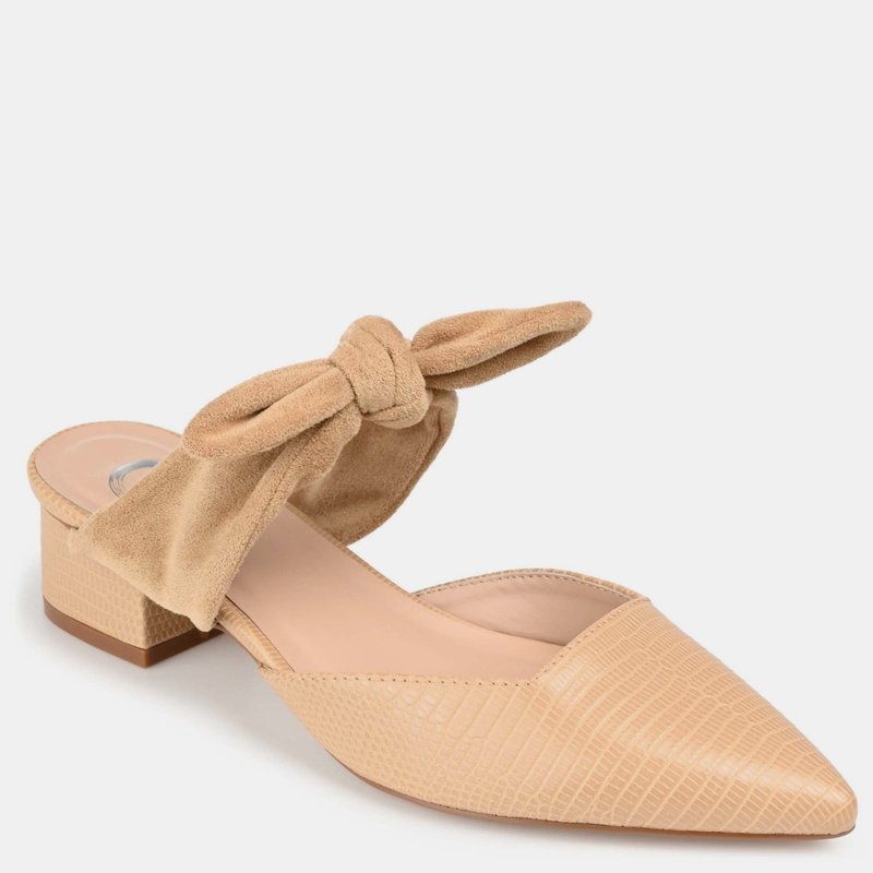 Journee Collection Women's Melora Flat In Tan