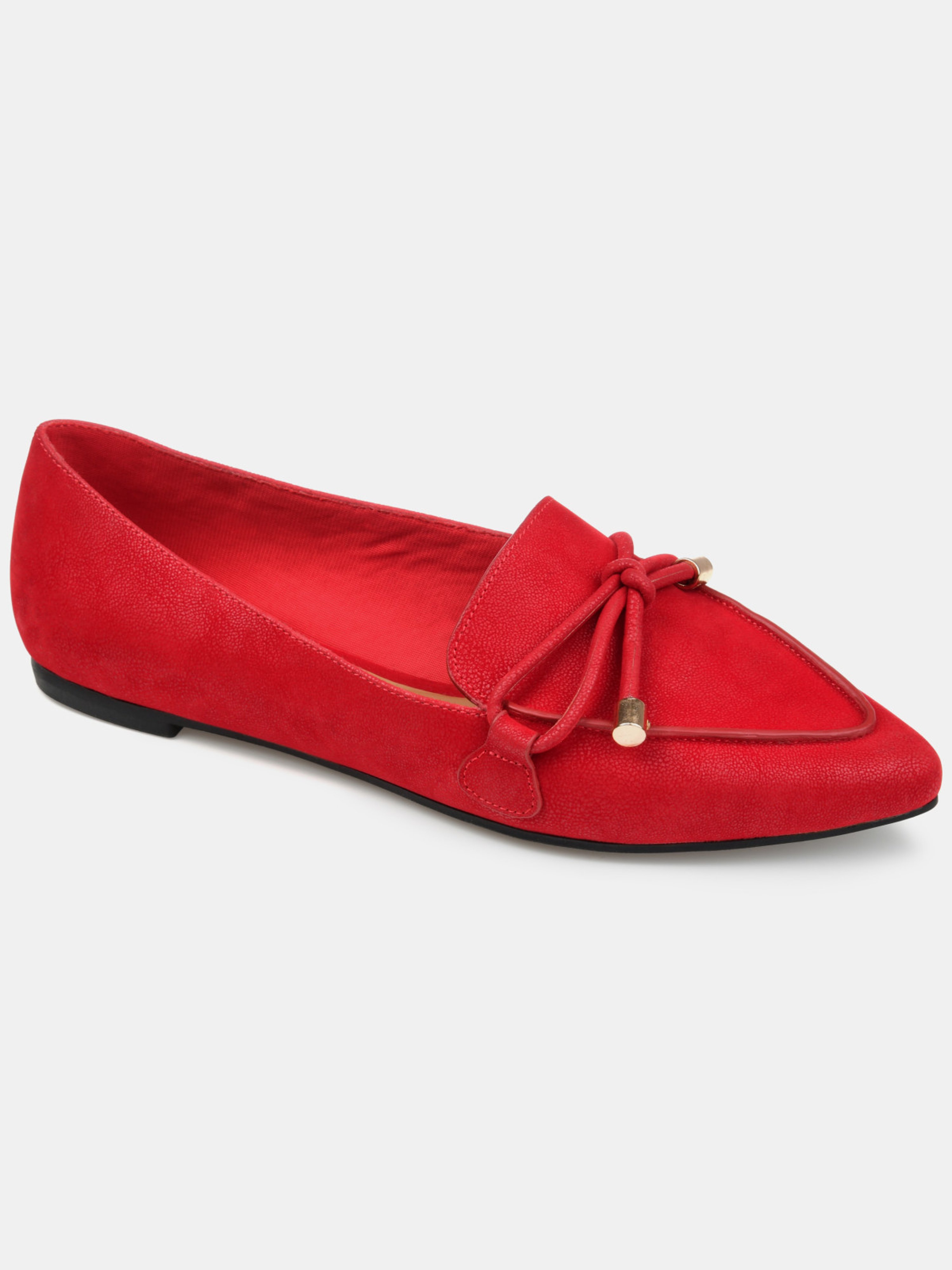 Journee Collection Women's Muriel Flat In Red