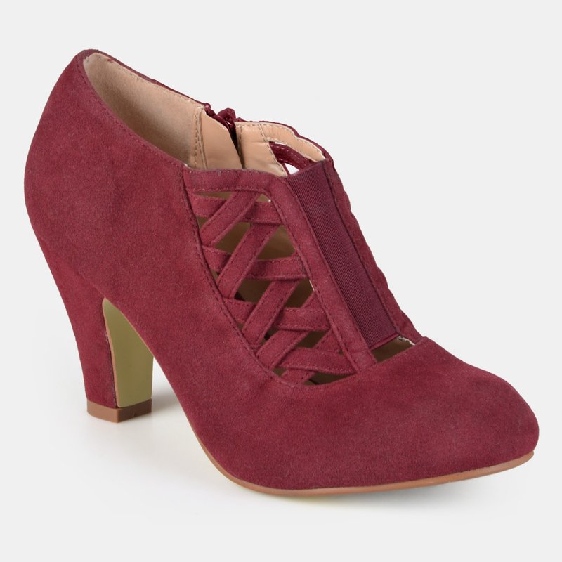 Journee Collection Women's Piper Bootie In Red