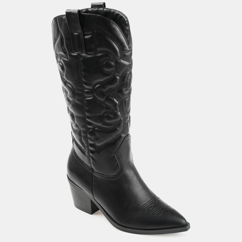 Shop Journee Collection Women's Tru Comfort Foam Chantry Boot In Black