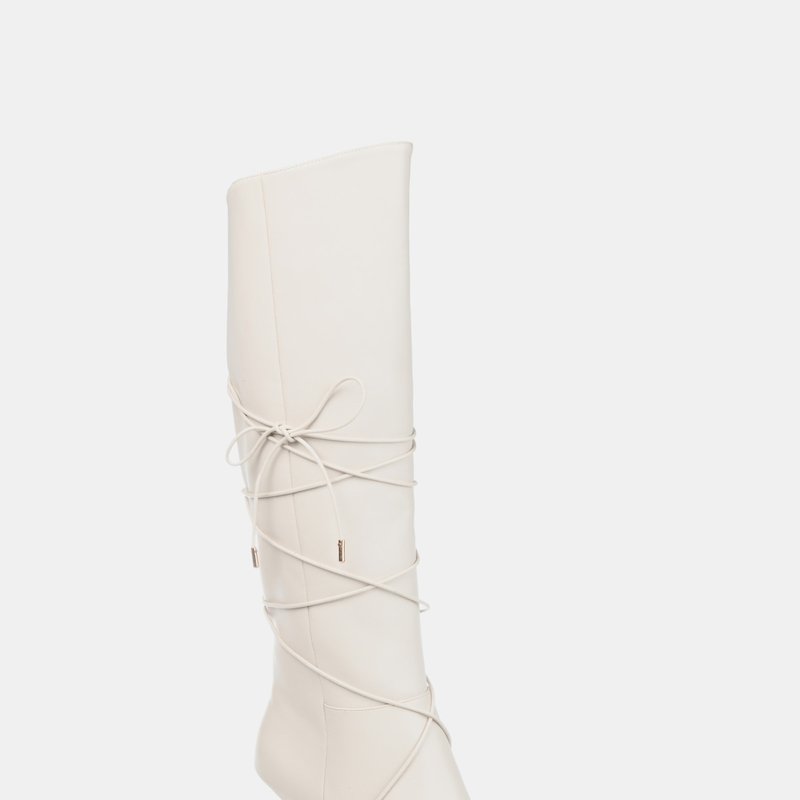 Shop Journee Collection Women's Tru Comfort Foam Kaavia Boot In White