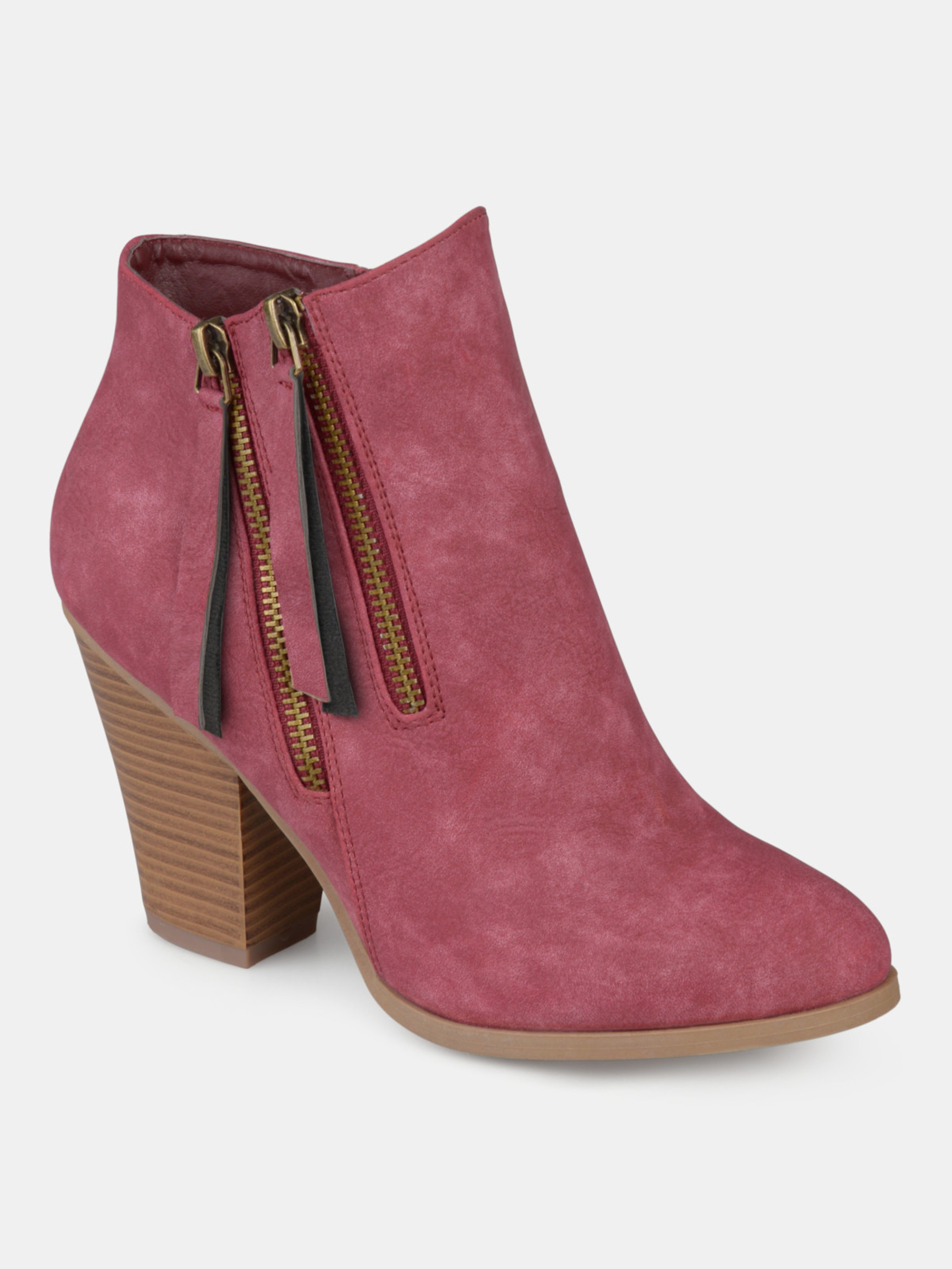 Journee Collection Women's Vally Bootie In Red