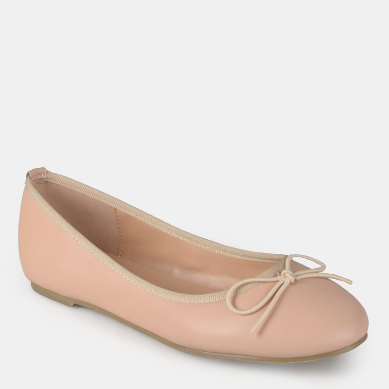 Journee Collection Women's Vika Flat In Pink