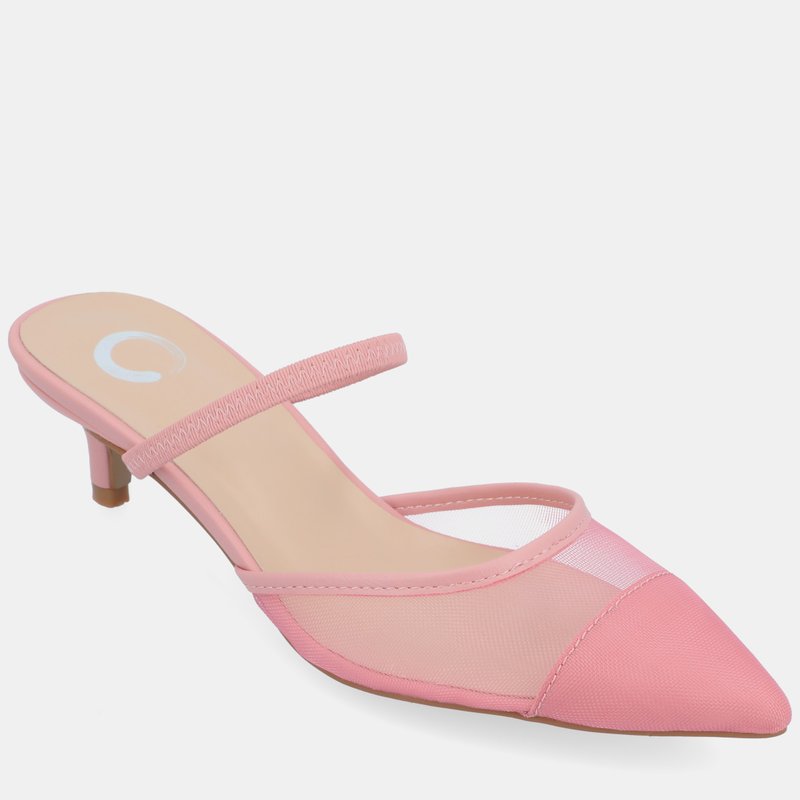 Shop Journee Collection Women's Allana Pump Heel In Pink