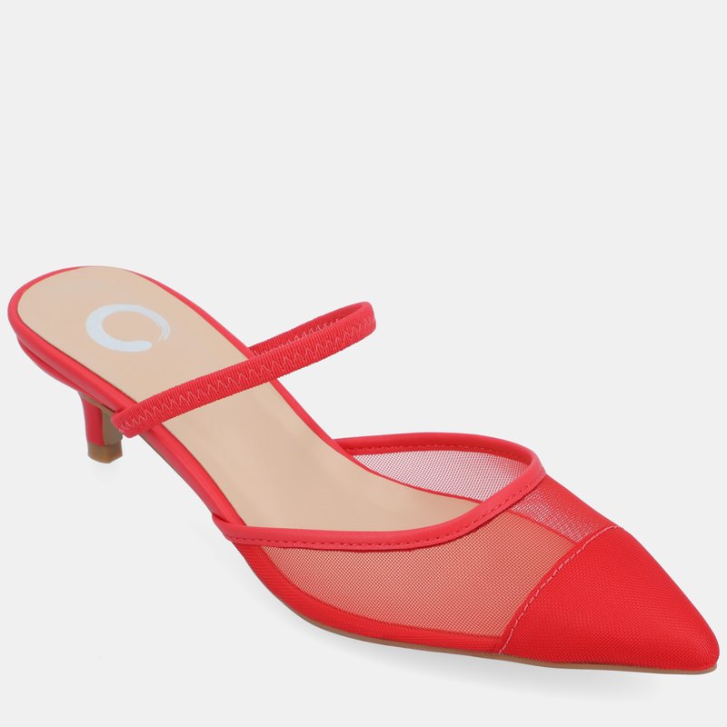 Shop Journee Collection Women's Allana Pump Heel In Red