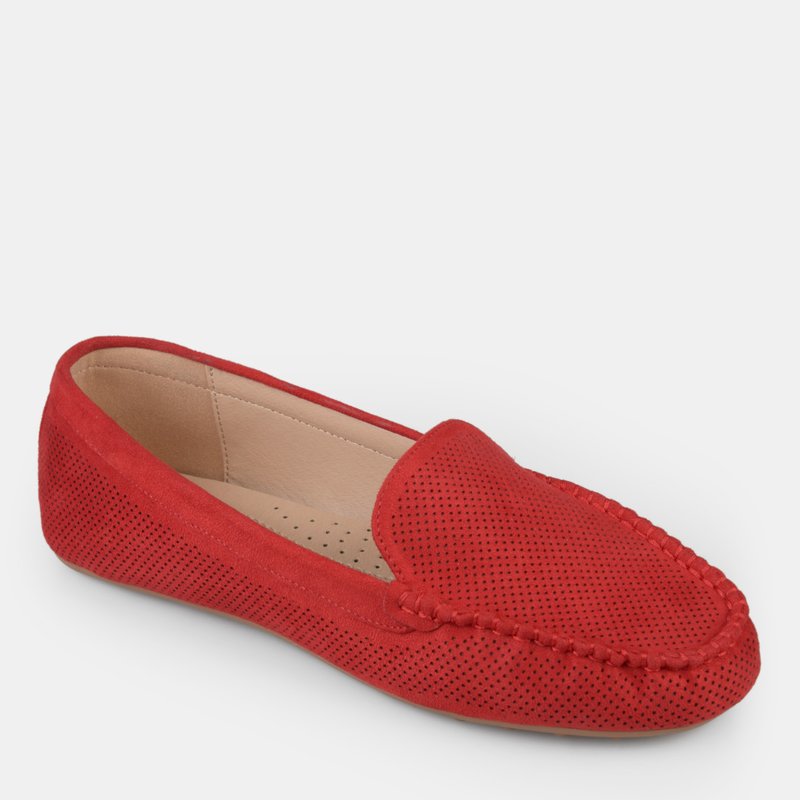 Shop Journee Collection Women's Comfort Halsey Loafer In Red