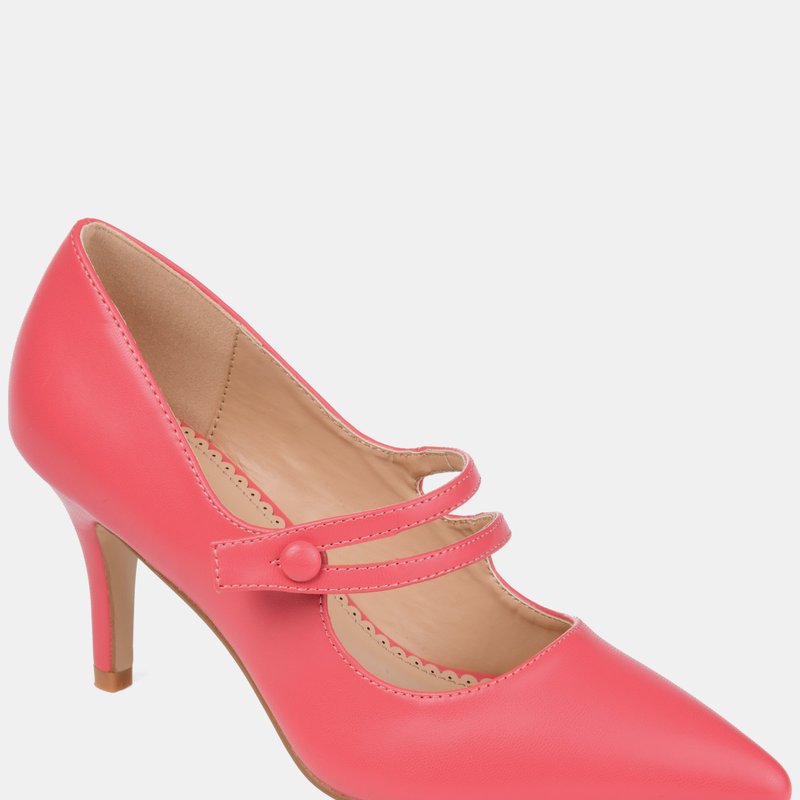 Shop Journee Collection Women's Sidney Pump In Red