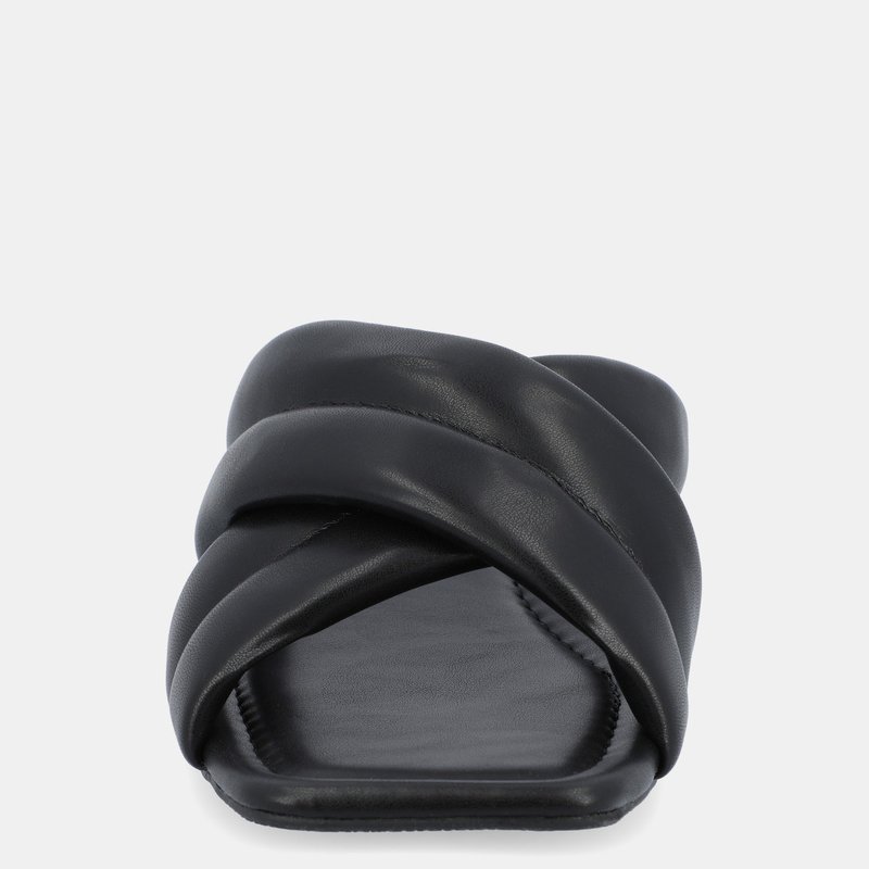 Journee Collection Women's Tru Comfort Foam Divyah Sandals In Black