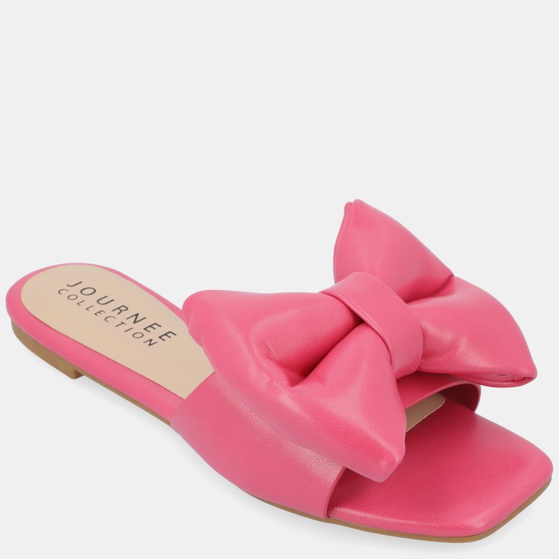 Shop Journee Collection Women's Tru Comfort Foam Fayre Sandals In Pink