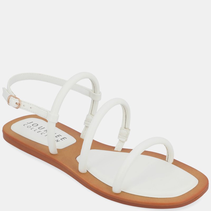 Shop Journee Collection Women's Tru Comfort Foam Karrio Sandals In White
