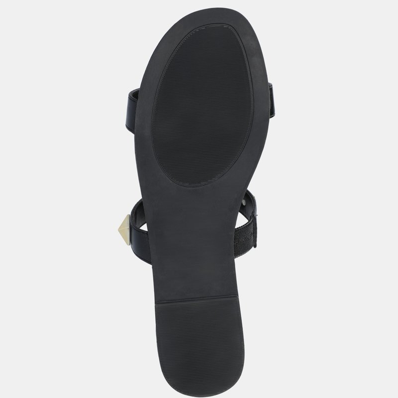 Shop Journee Collection Women's Tru Comfort Foam Kendall Sandal In Black