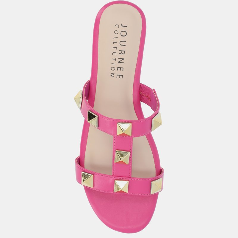 Journee Collection Women's Tru Comfort Foam Kendall Sandal In Pink