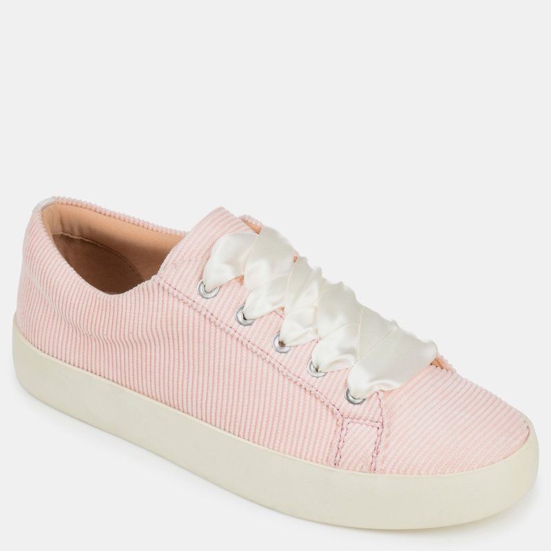 Shop Journee Collection Women's Tru Comfort Foam Kinsley Sneaker In Pink