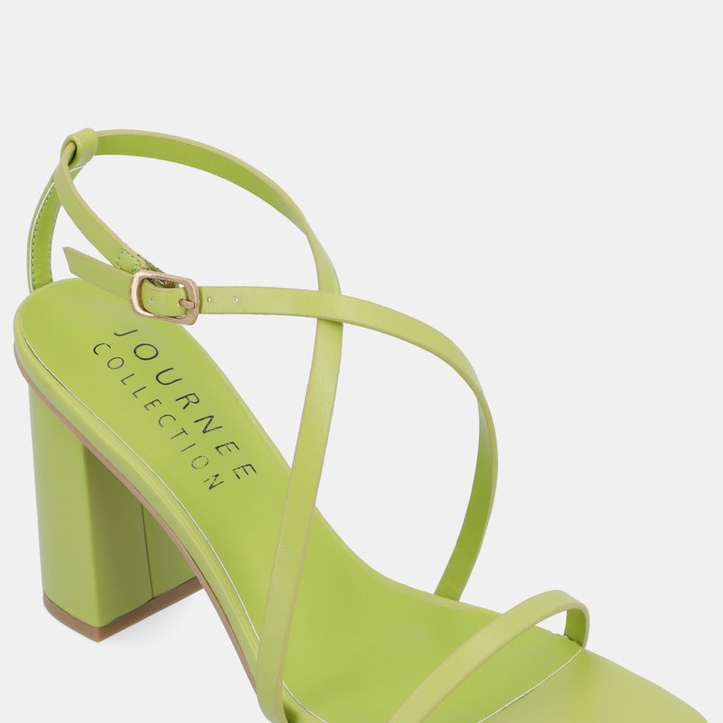 Journee Collection Tru Comfort Foam Lenorra Strappy Sandal In Green