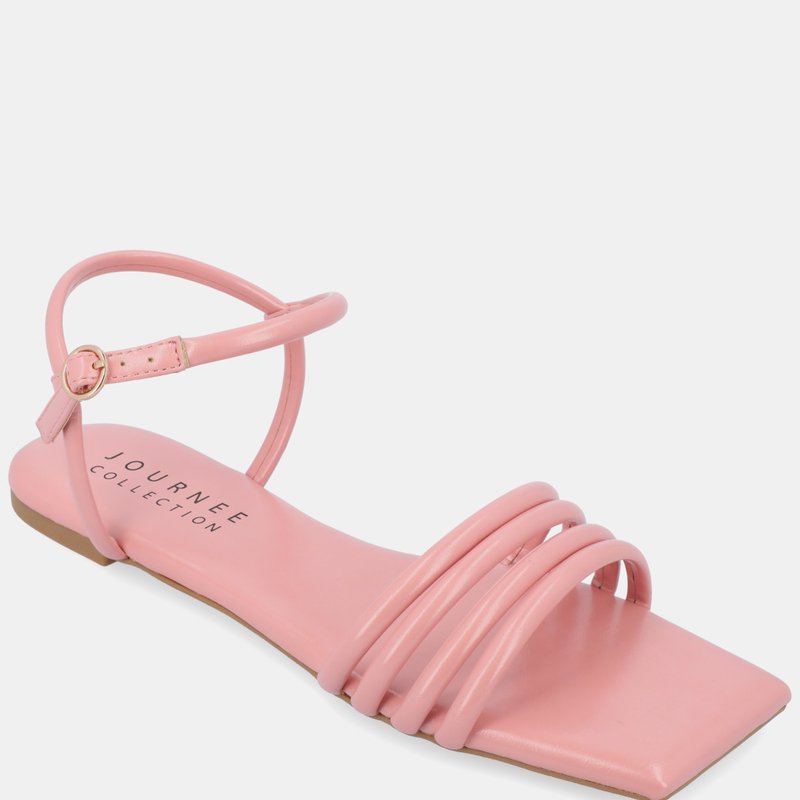 Shop Journee Collection Women's Tru Comfort Foam Lyddea Sandal In Pink