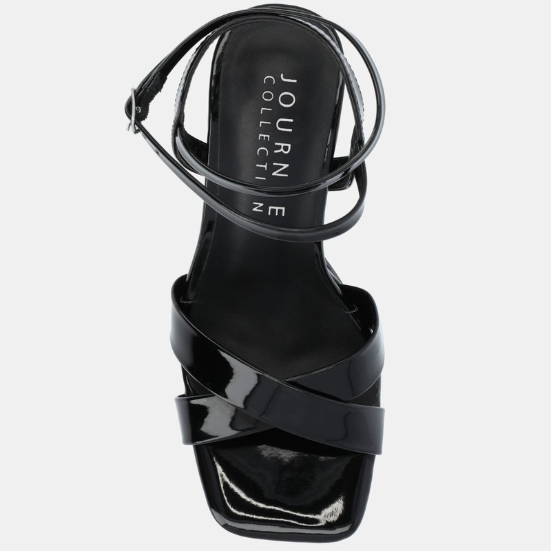 Journee Collection Women's Tru Comfort Foam Zorana Sandals In Black