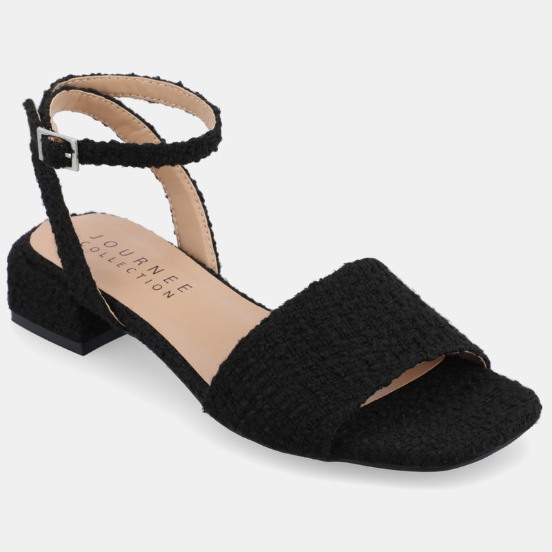 Journee Collection Women's Tru Comfort Foam™ Adleey Sandals In Black