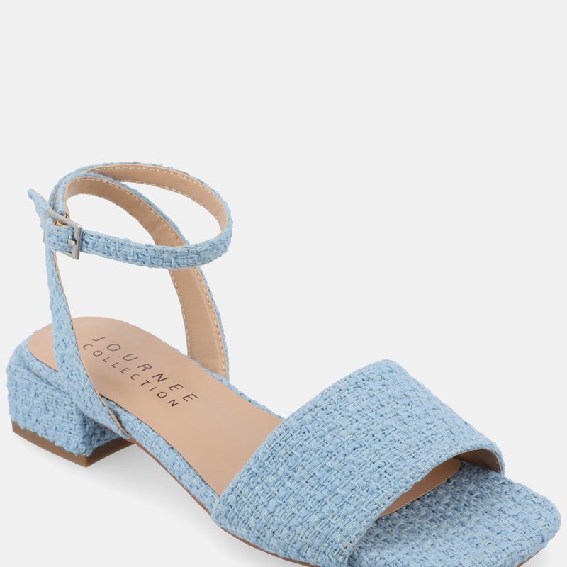 Journee Collection Women's Tru Comfort Foam™ Adleey Sandals In Blue