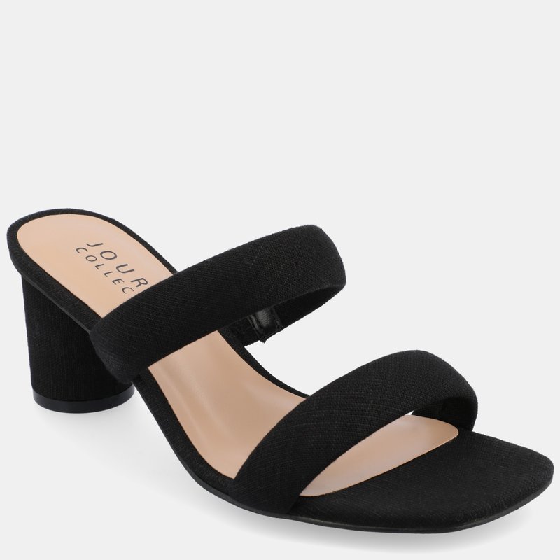 Journee Collection Women's Tru Comfort Foam™ Aniko Sandals In Black