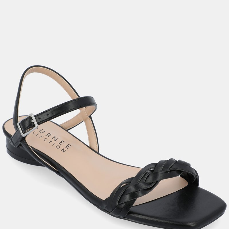 Journee Collection Verity Sandal In Black