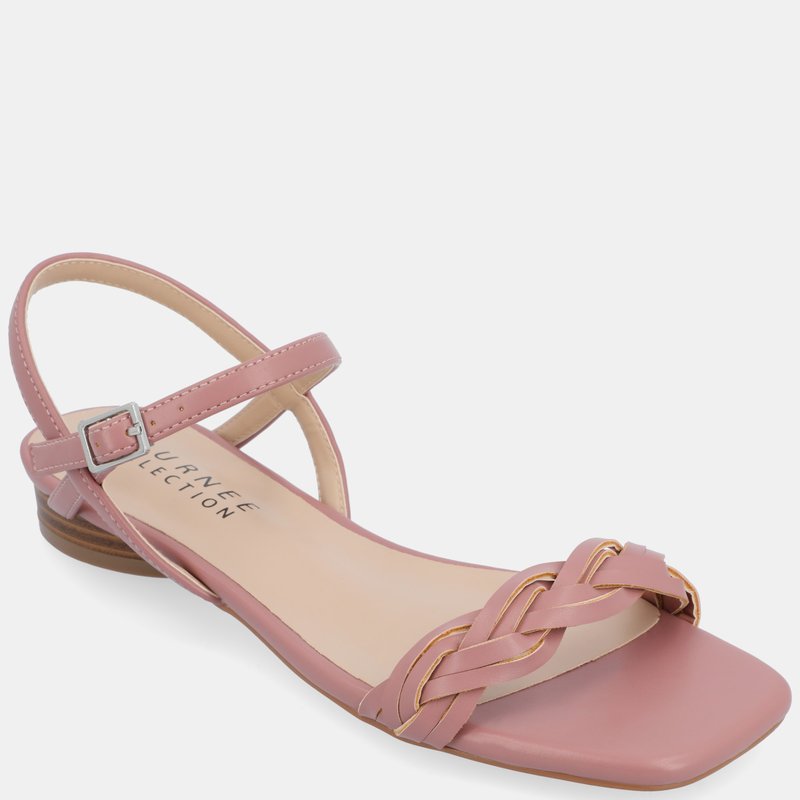 Shop Journee Collection Women's Verity Sandals In Pink