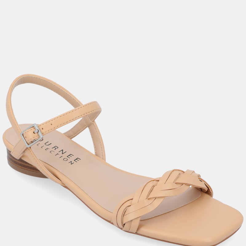 Journee Collection Verity Sandal In Brown