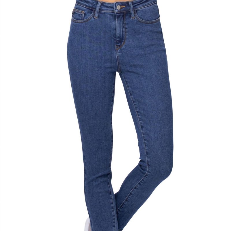 Shop Judy Blue Stone Wash High Waist Skinny Jean In Blue