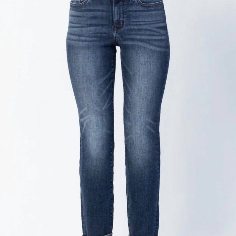 Judy Blue Women's Mid Rise Slim Jeans In Blue