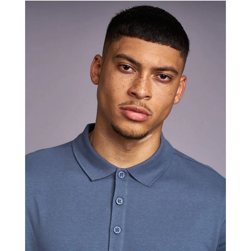 Shop Juice Mens Pritchard Polo Shirt In Blue