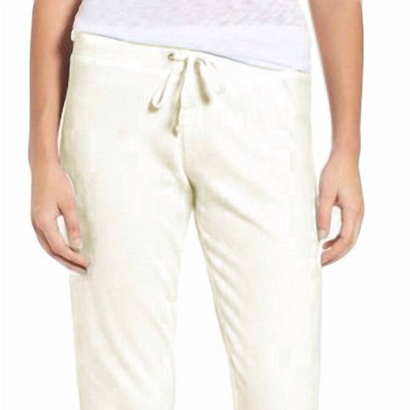 Shop Juicy Couture Angel Microterry Zuma Pants In White