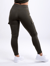 High-Waisted Leggings with Side Cargo Pockets